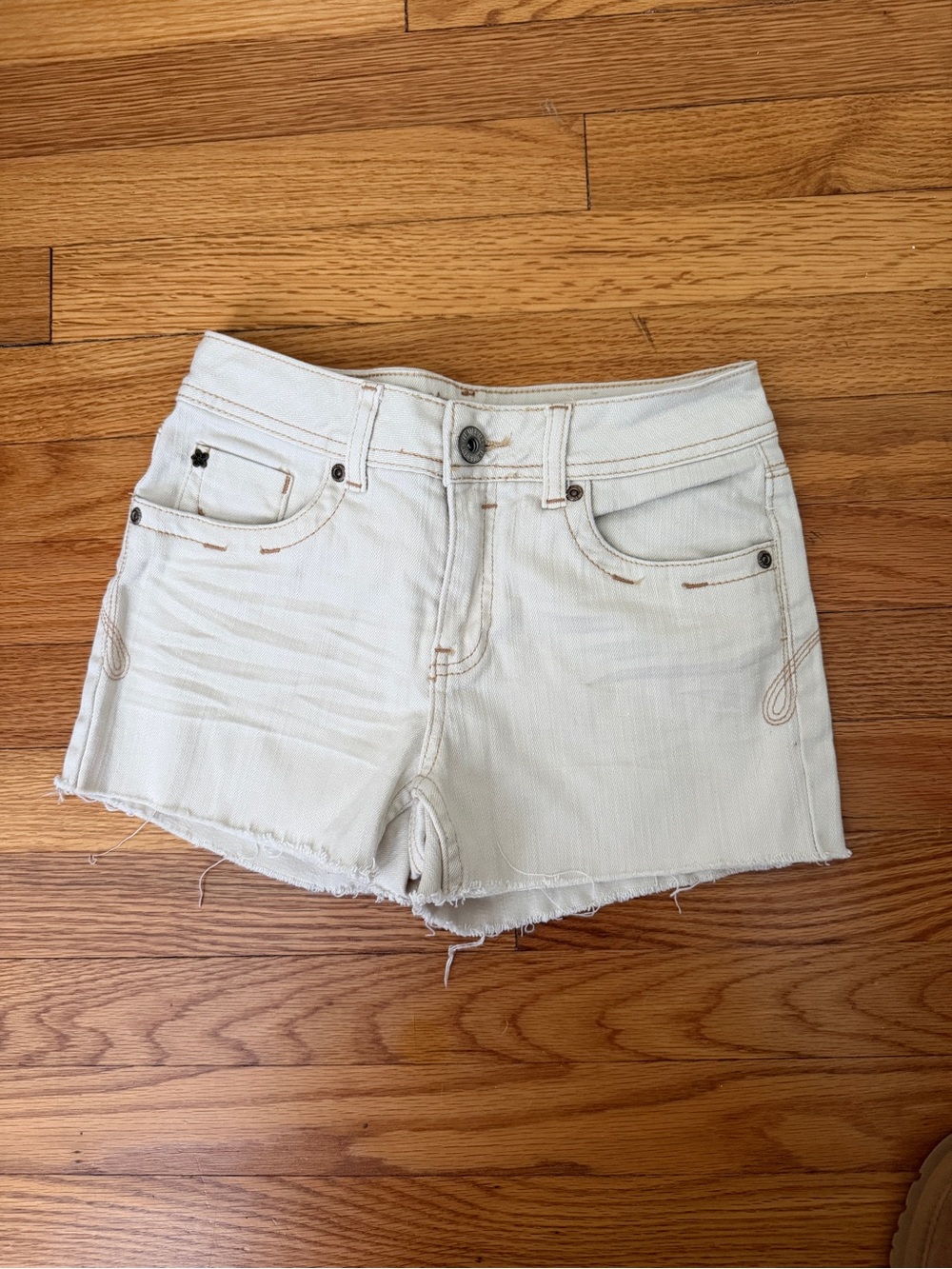 Vintage Y2K Limited Too Girls Jean Shorts light wash size kids 12